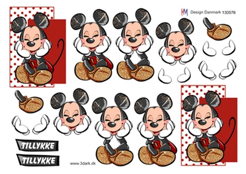 3D  Mickey